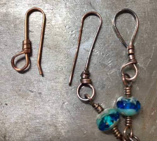 Susan LeGuyader's Up Your Design Game with Flat Wire - , Wire Jewelry Design, Forging, Forging Jewelry, Jewelry Forging, using flat wire